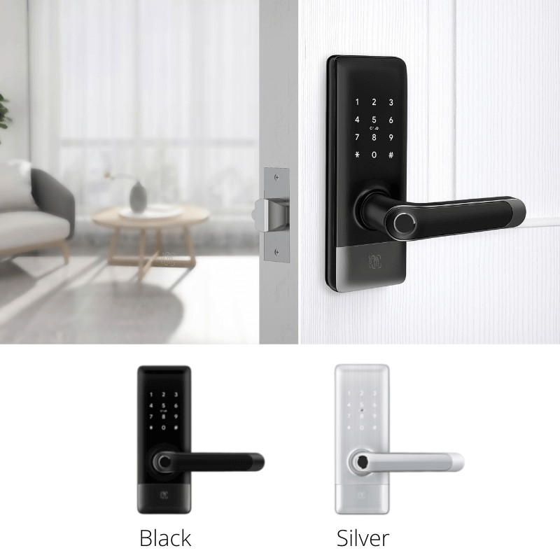 Smart Compact - Fingerprint Keyless Entry Latch Lock (SDL-H1) - Syront Store